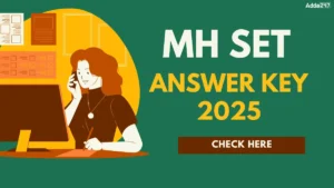 MH SET Final Answer Key 2025 Released, Download Response Sheet Subject-wise