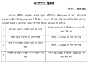 Jharkhand JSSC Teacher Vacancy 2025, Notification Out for 1300+ Posts, Apply Link_3.1