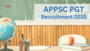 APPSC PGT Recruitment 2025