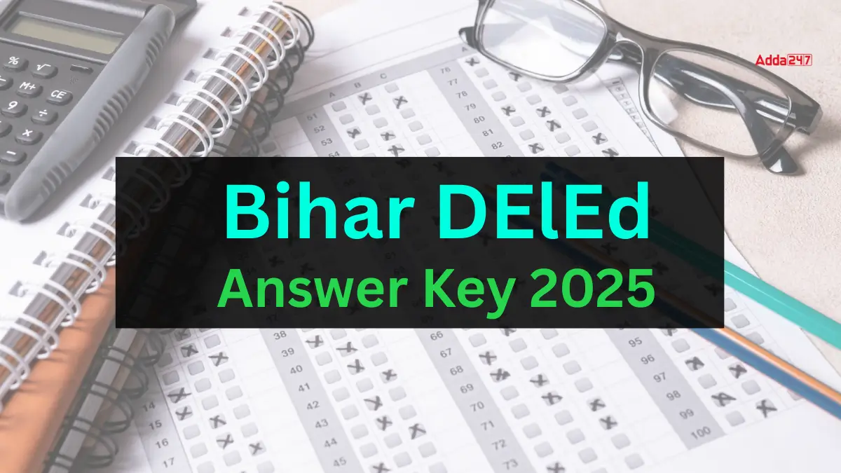 Bihar DELED Answer Key 2025