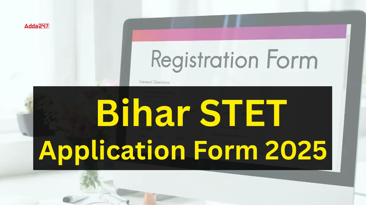 Bihar STET Application Form 2025