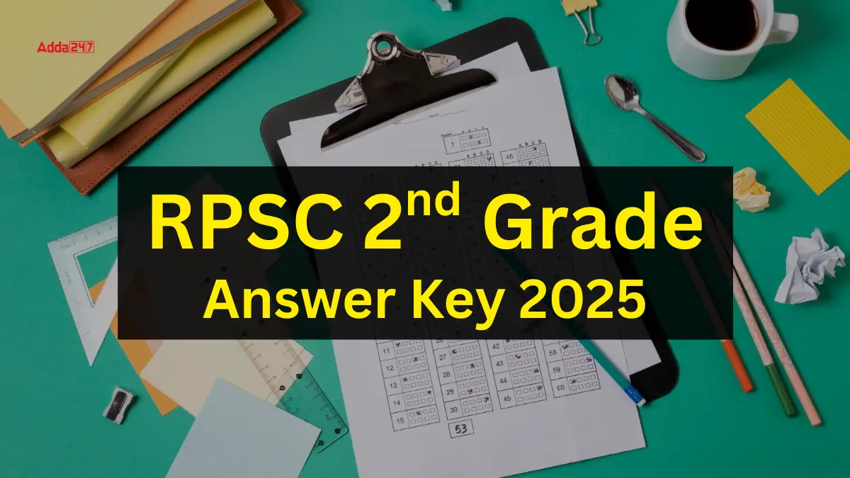 RPSC 2nd Grade Teacher Answer Key 2025