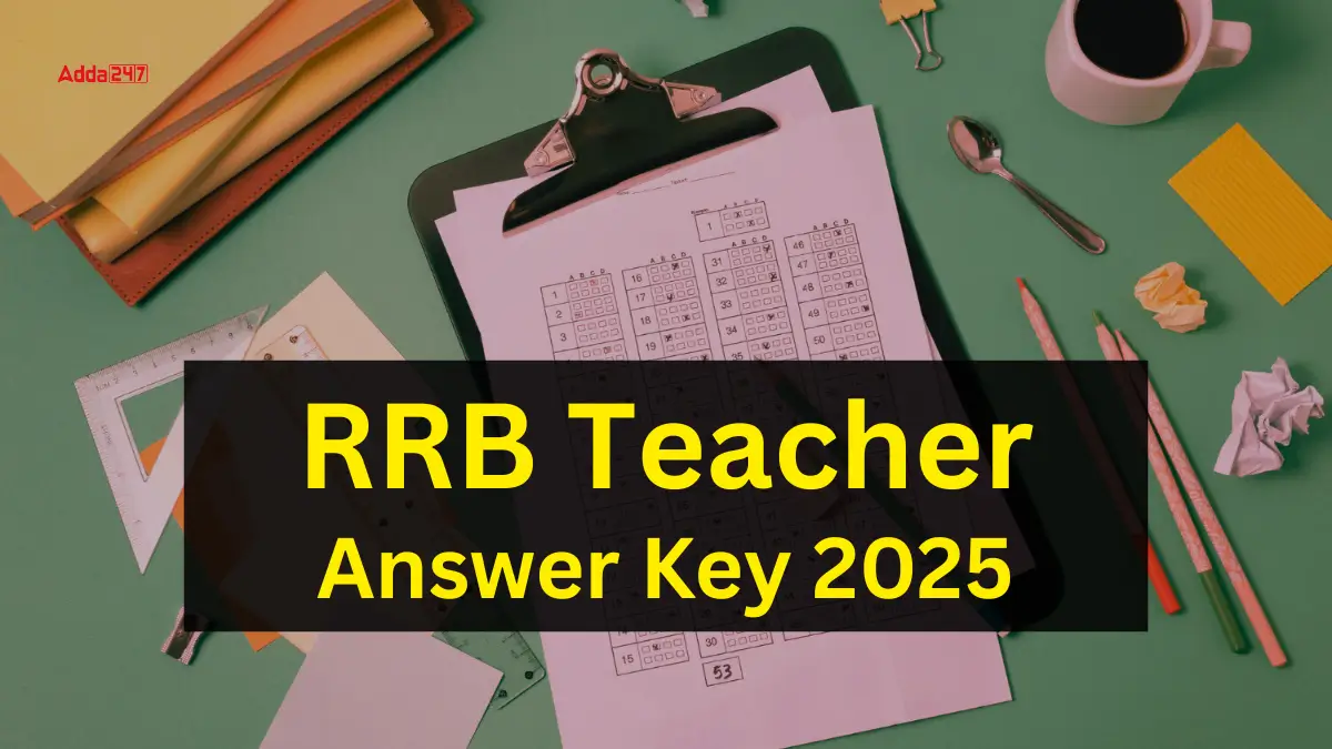 RRB Teacher Answer Key 2025