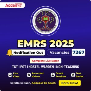 EMRS TGT Notification 2025 Out, Apply Online for 3,962 Posts, Check Exam Date_3.1