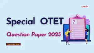 Special OTET Question Paper 2025