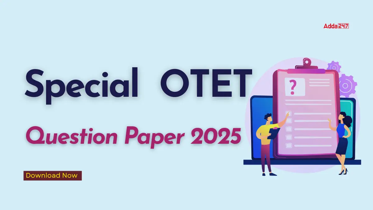 Special OTET Question Paper 2025
