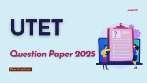 UTET Question Paper 2025