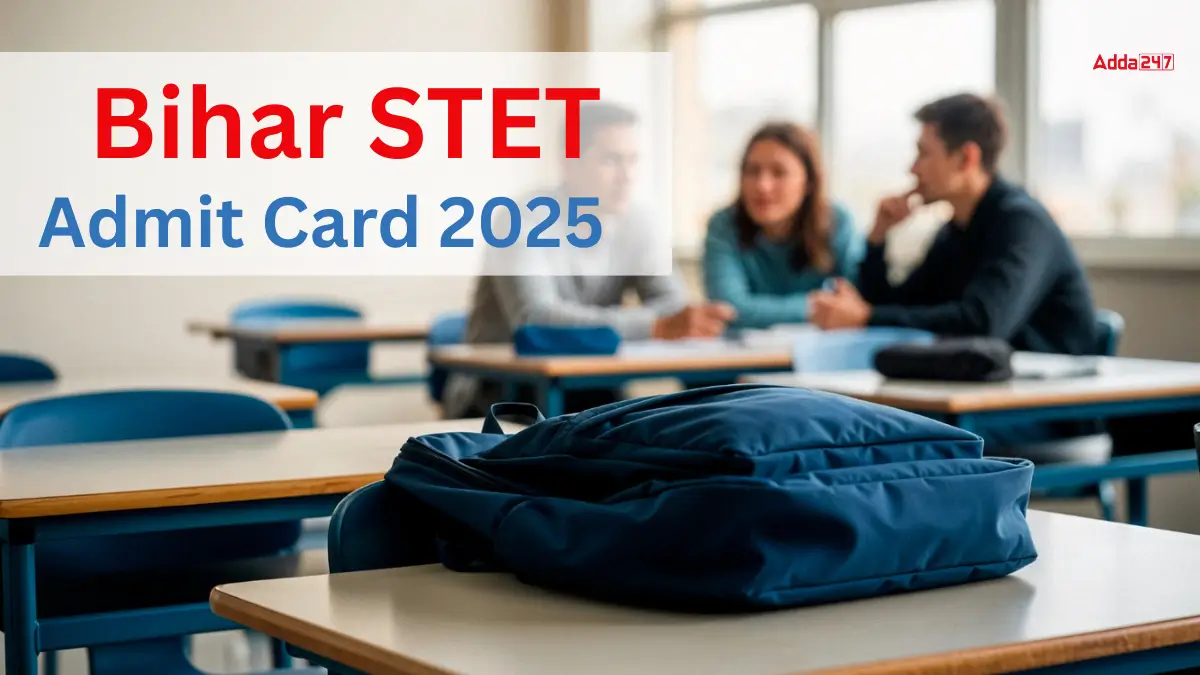 Bihar STET Admit Card 2025