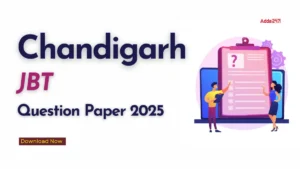 Chandigarh JBT Question Paper 2025