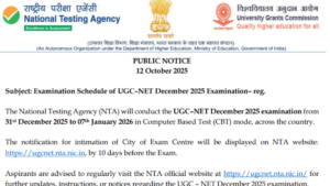 UGC NET 2025 Exam Dates OUT, Check Shifts and Schedules Here