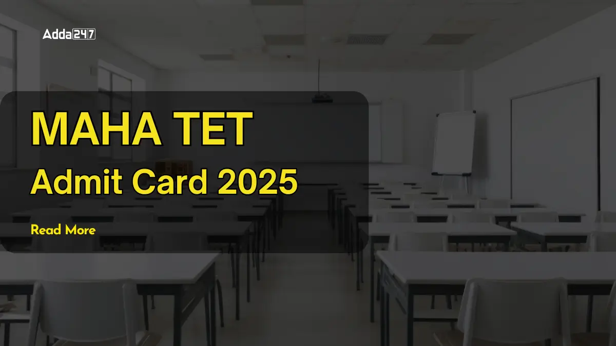 MAHA TET Admit Card 2025