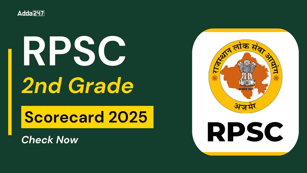 RPSC 2nd Grade Scorecard 2025