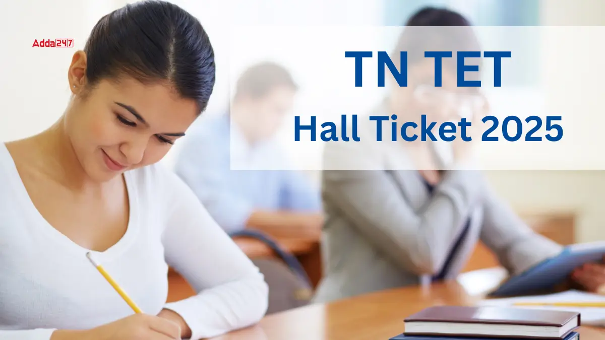 TNTET Hall Ticket 2025