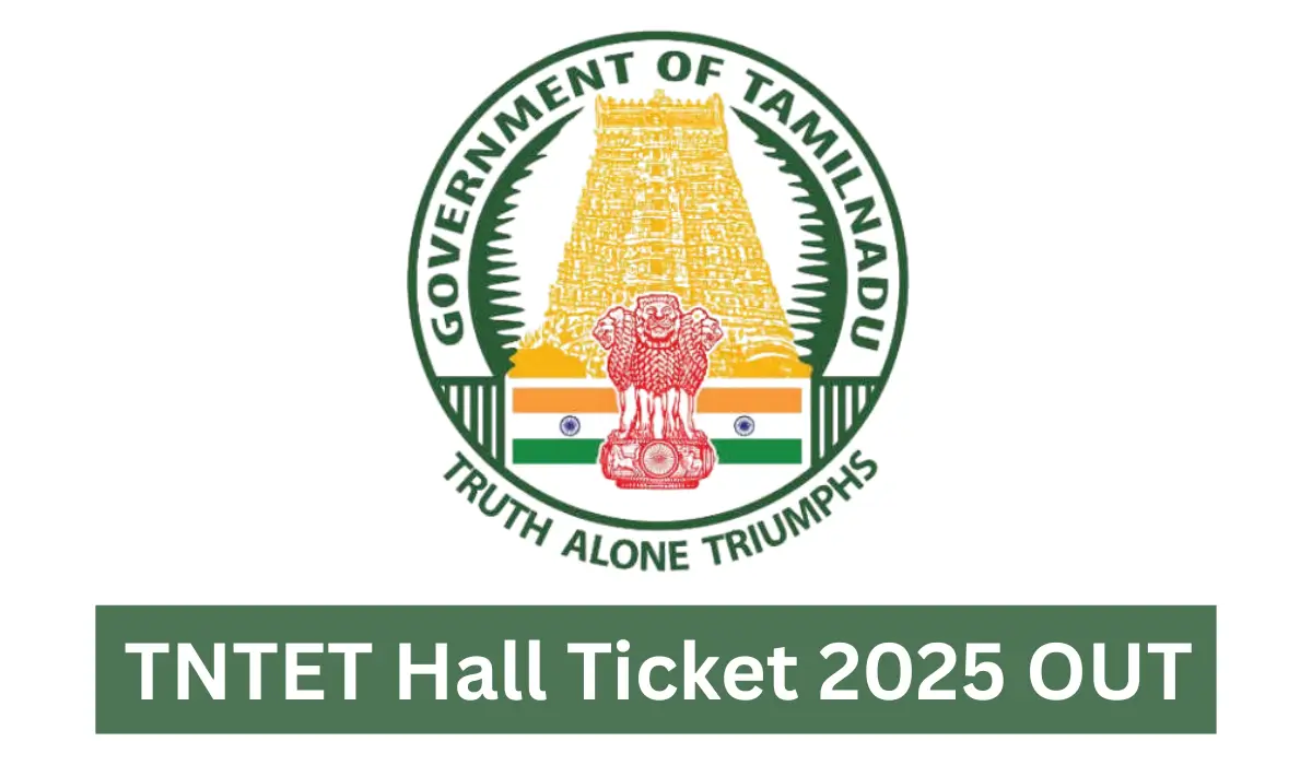 TNTET Hall Ticket 2025