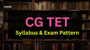 CG TET Syllabus