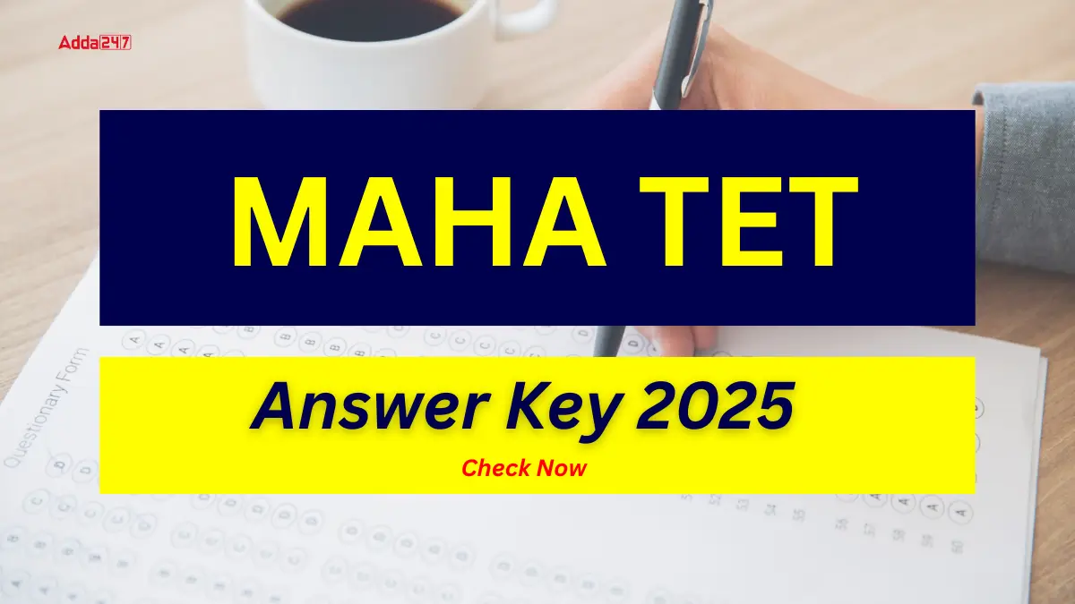 MAHA TET Answer Key 2025