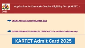 KARTET Admit Card 2025