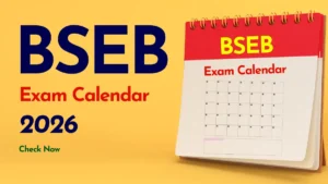 BSEB Exam Calendar 2026 Out
