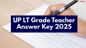 UP LT Grade Teacher Answer Key 2025, Direct Download PDF