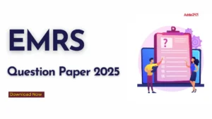 EMRS Question Paper 2025 Released, Download Subject Wise PDF
