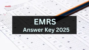 EMRS Answer Key 2025, Download PDF Here