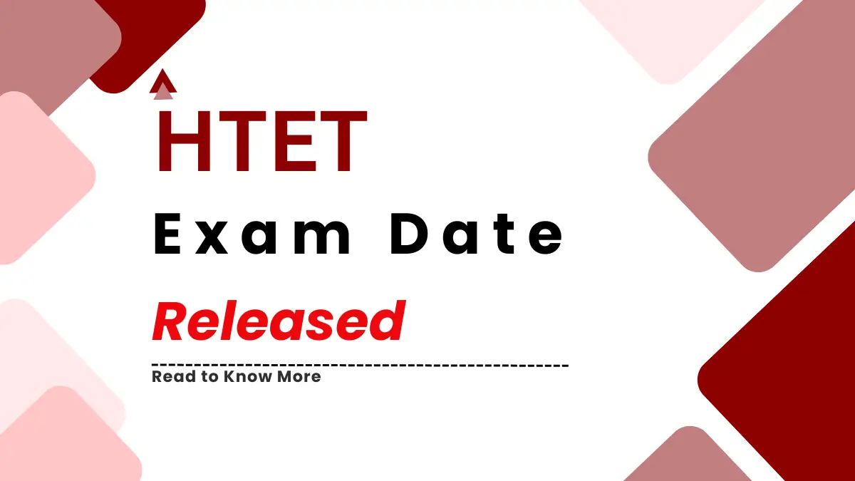HTET Exam Date 2026 Out
