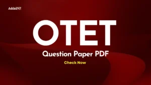 OTET Question Paper