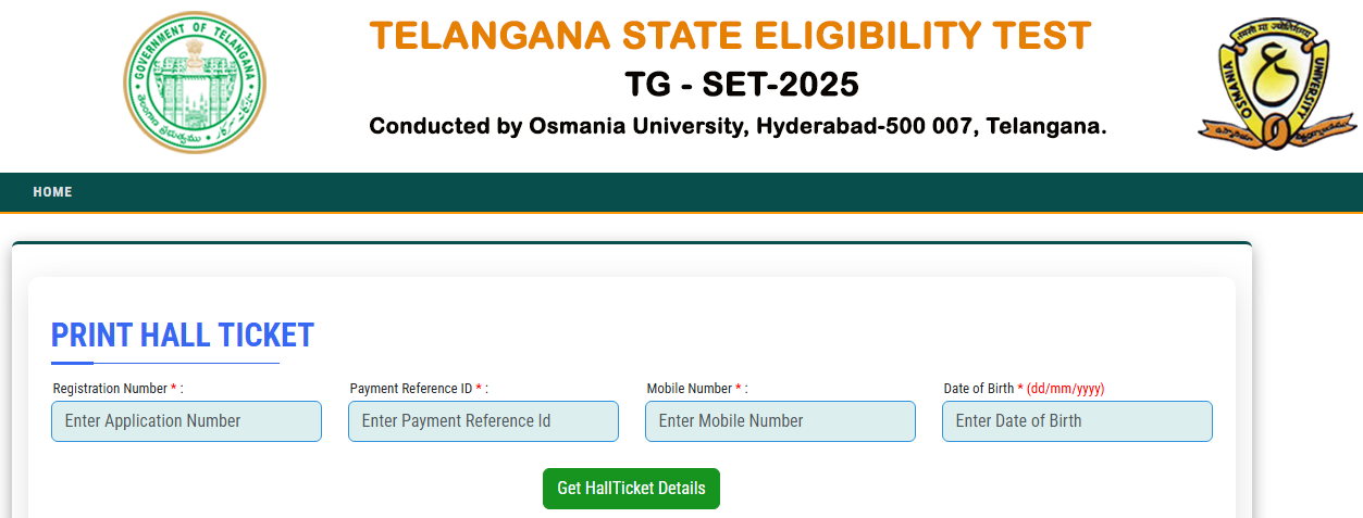 TS SET Hall Ticket 2025 Out, Download Link @telanganaset.org_3.1