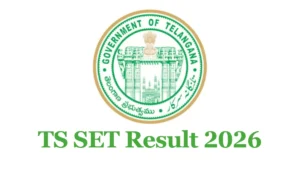 TS SET Result 2026