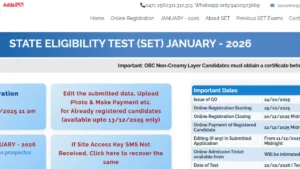 Kerala SET Exam Date 2026 Out, Check Exam Shifts and Schedule