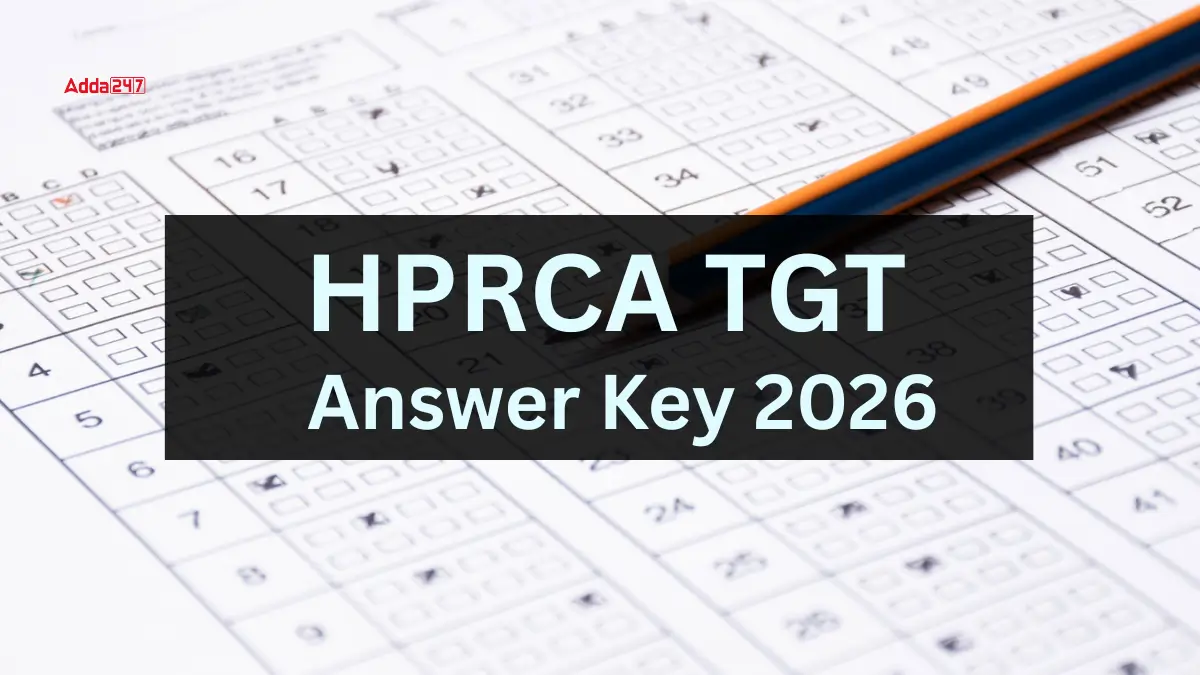 HPRCA TGT Answer Key 2026