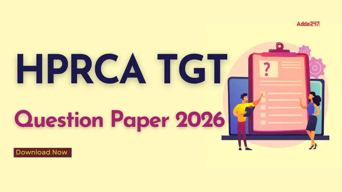 HPRCA TGT Question Paper 2026