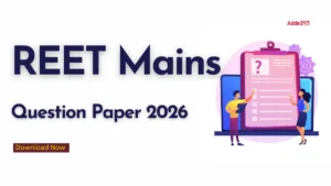 REET Mains Question Paper 2026