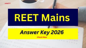 REET Mains Answer Key 2026