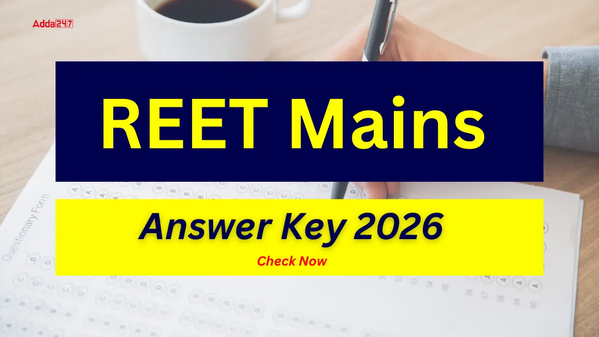 REET Mains Answer Key 2026