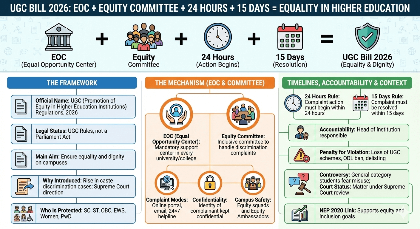 UGC Bill 2026, New Rules, Regulations, Controversy, Benefits & Penalties Explained_3.1