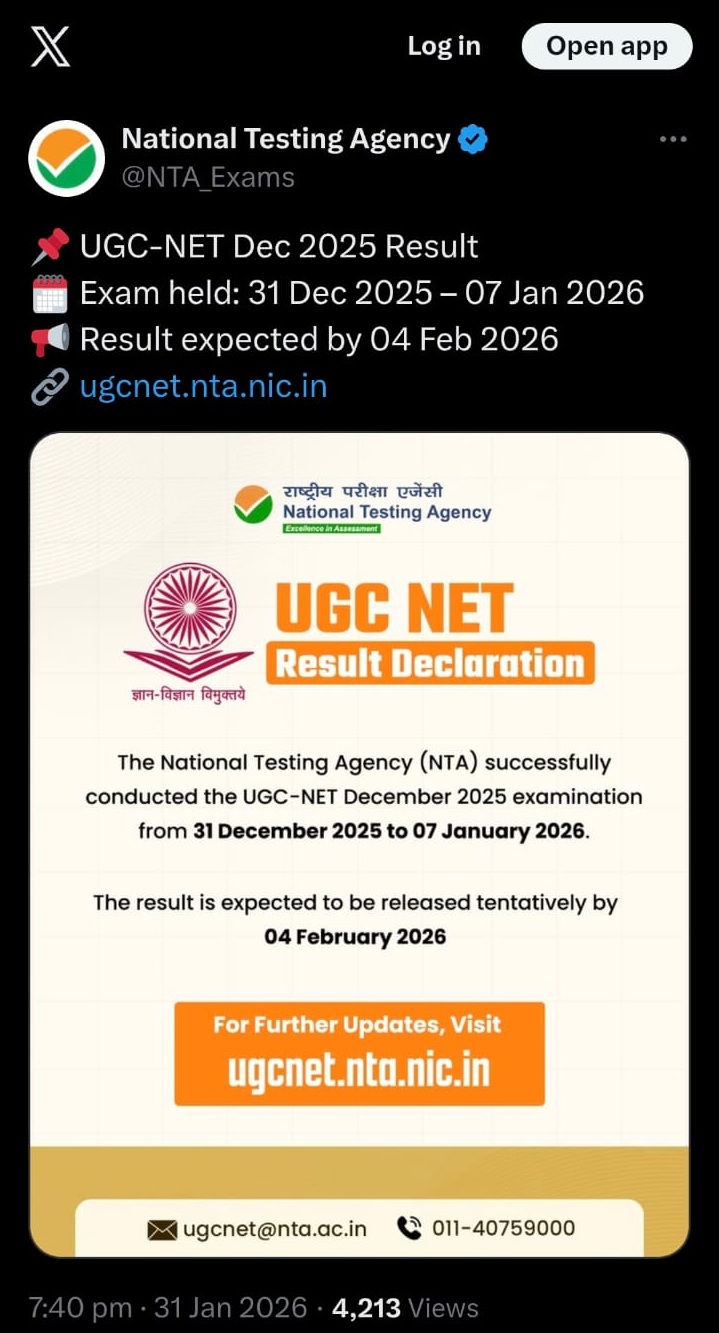 UGC NET Result 2025-26 Release Date Out, Check Expected Date_4.1