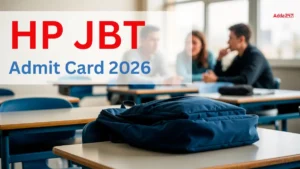 HP JBT Teacher Admit Card 2026