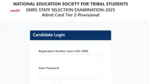 EMRS Admit Card 2026