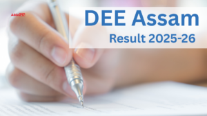 DEE Assam Result 2025-26 Out for LPUP Teachers
