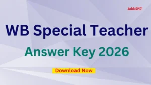 WB Special Teacher Answer Key 2026