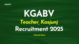 Kasturba Gandhi Awasiya Balika Vidyalaya Kasganj Recruitment 2026