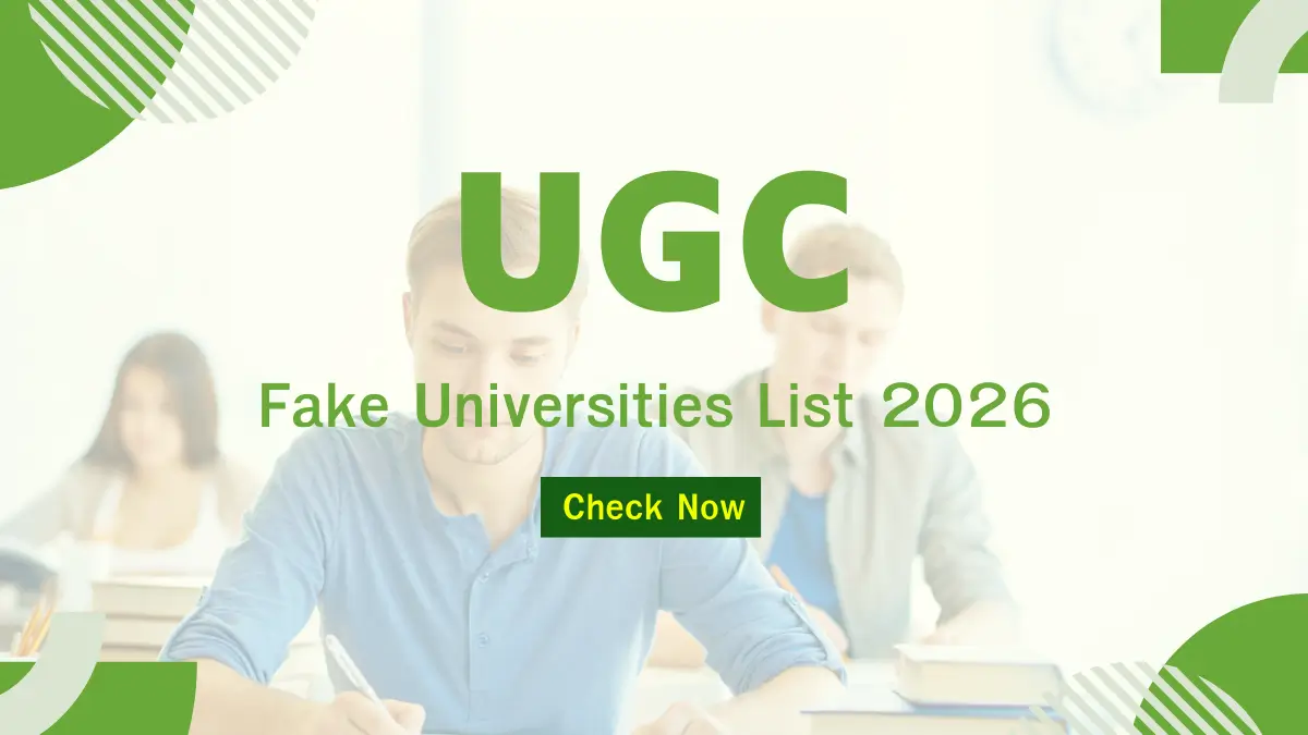 UGC Fake Universities List 2026