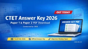 CTET Answer Key 2026