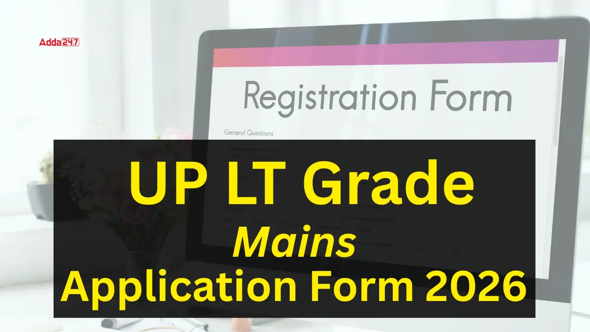 UP LT Grade Teacher Mains Apply Online 2026