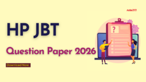 HP JBT Teacher Question Paper, Download Link Here