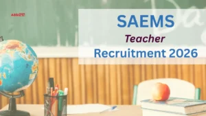 SAEMS Teacher Recruitment 2026