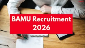 BAMU Recruitment 2026 OUT, Apply Online for 78 Dean, Assistant Professor Posts