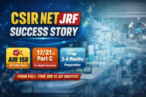 CSIR NET JRF Success Story: How Siddharth Kesari Secured JRF Rank 158 in Just 3 Months