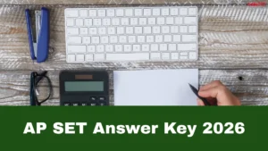 AP SET Answer Key 2026, Download Response Sheet PDF Here